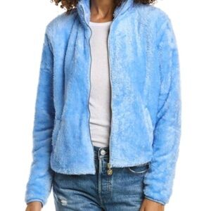 Lilly Pulitzer Light Blue Teddy Jacket